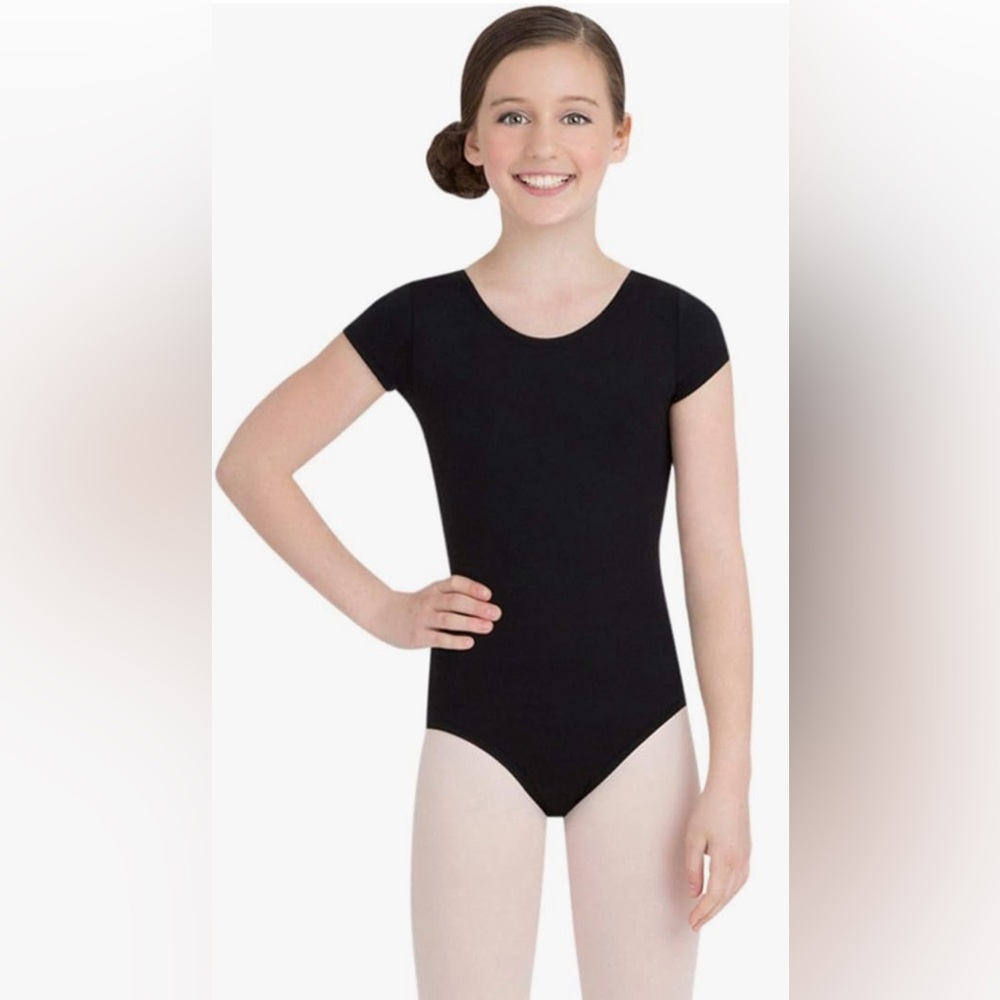 Capezio girls Short Sleeve Leotard - Girls New